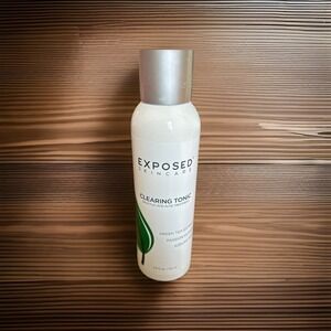 NEW AND SEALED! Exposed Skincare Clearing Tonic 4 Fl. Oz. 6/25 Expiration